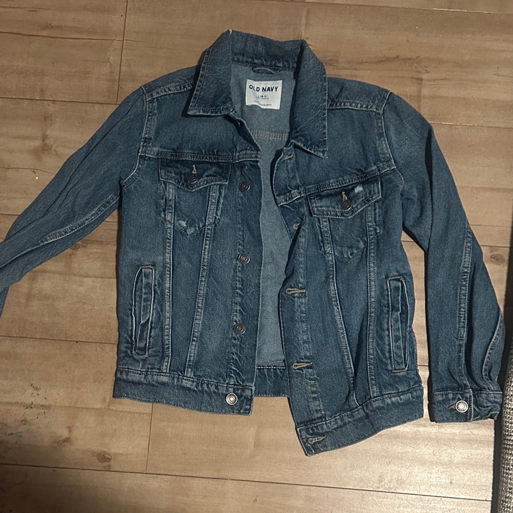 Old Navy Medium Blue Denim Jacket